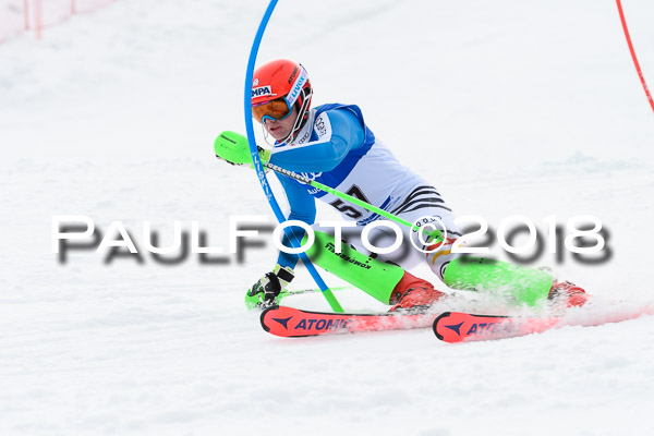 Bayerische Schülermeisterschaft Slalom 28.01.2018