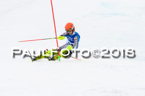 Bayerische Schülermeisterschaft Slalom 28.01.2018