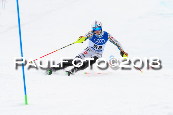 Bayerische Schülermeisterschaft Slalom 28.01.2018