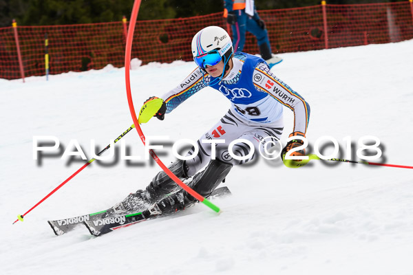Bayerische Schülermeisterschaft Slalom 28.01.2018