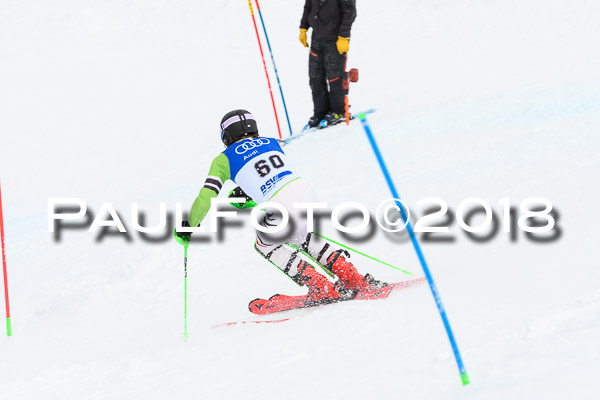 Bayerische Schülermeisterschaft Slalom 28.01.2018