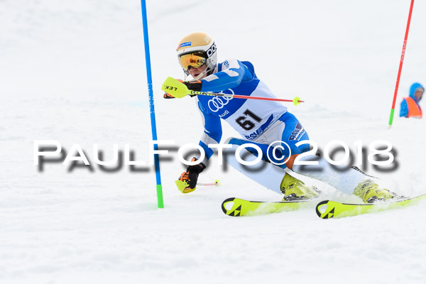 Bayerische Schülermeisterschaft Slalom 28.01.2018