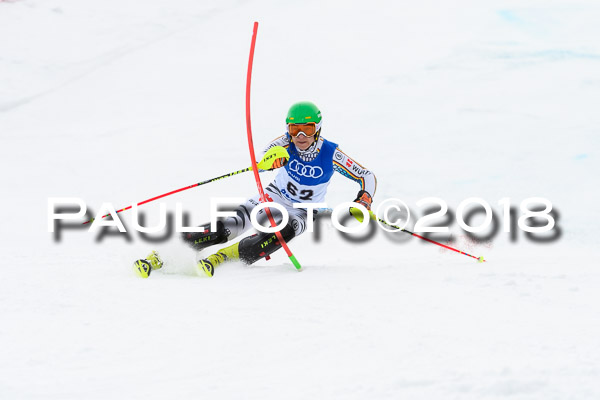Bayerische Schülermeisterschaft Slalom 28.01.2018