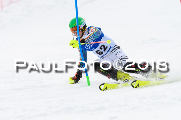 Bayerische Schülermeisterschaft Slalom 28.01.2018