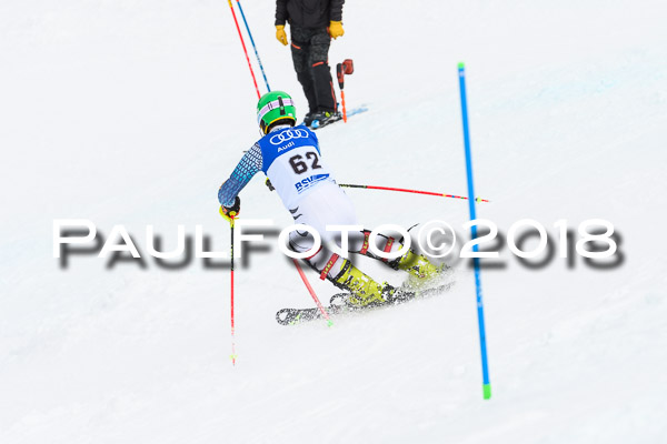 Bayerische Schülermeisterschaft Slalom 28.01.2018