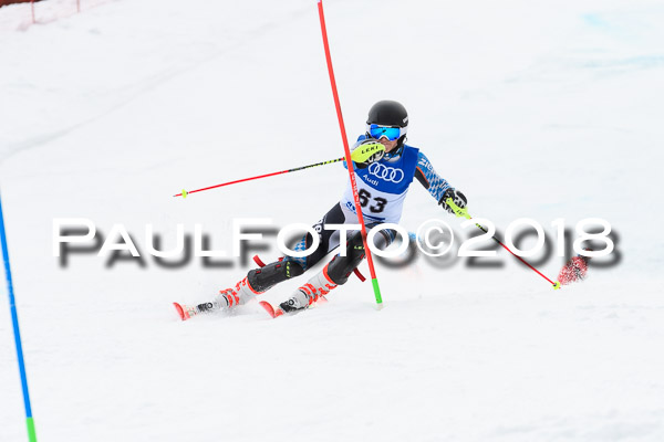 Bayerische Schülermeisterschaft Slalom 28.01.2018