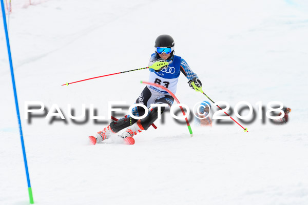 Bayerische Schülermeisterschaft Slalom 28.01.2018