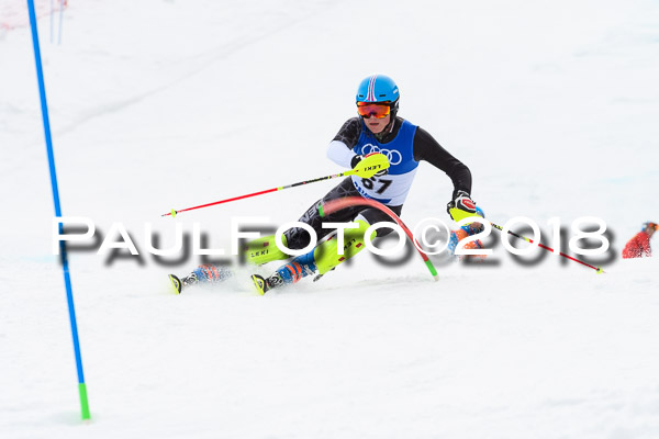 Bayerische Schülermeisterschaft Slalom 28.01.2018