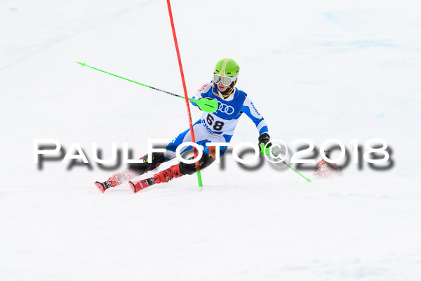 Bayerische Schülermeisterschaft Slalom 28.01.2018