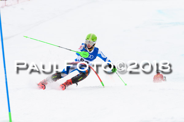 Bayerische Schülermeisterschaft Slalom 28.01.2018