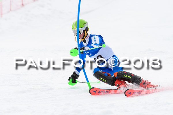 Bayerische Schülermeisterschaft Slalom 28.01.2018