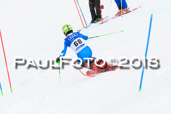 Bayerische Schülermeisterschaft Slalom 28.01.2018