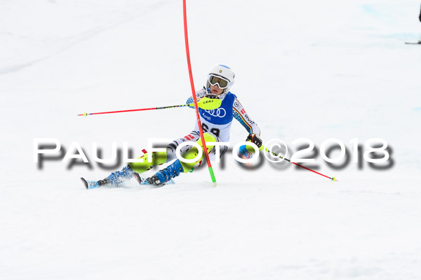 Bayerische Schülermeisterschaft Slalom 28.01.2018