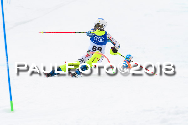 Bayerische Schülermeisterschaft Slalom 28.01.2018