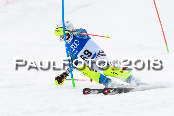 Bayerische Schülermeisterschaft Slalom 28.01.2018