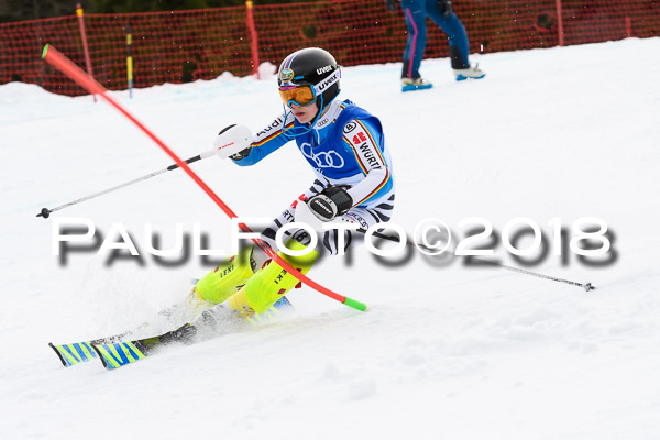 Bayerische Schülermeisterschaft Slalom 28.01.2018