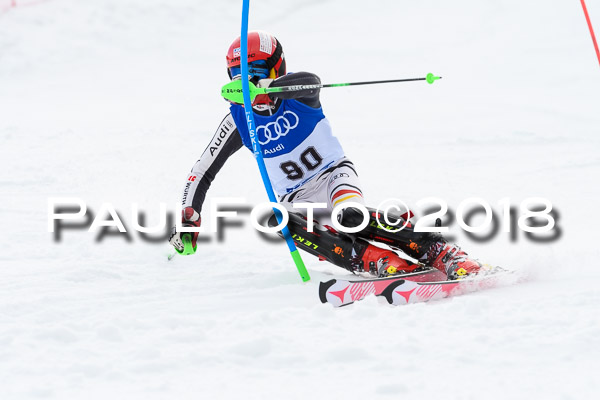 Bayerische Schülermeisterschaft Slalom 28.01.2018