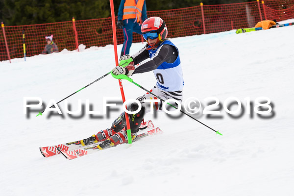 Bayerische Schülermeisterschaft Slalom 28.01.2018
