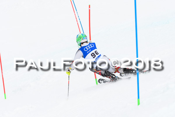 Bayerische Schülermeisterschaft Slalom 28.01.2018