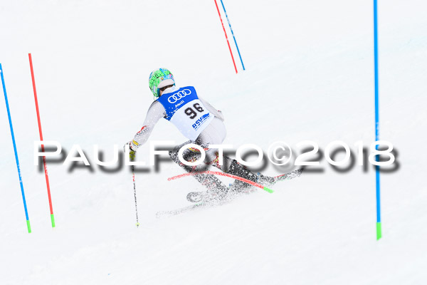 Bayerische Schülermeisterschaft Slalom 28.01.2018