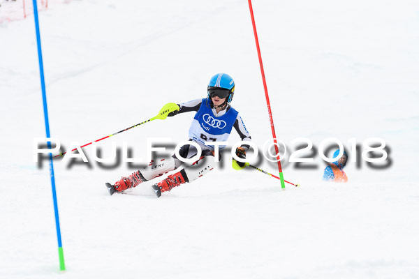 Bayerische Schülermeisterschaft Slalom 28.01.2018