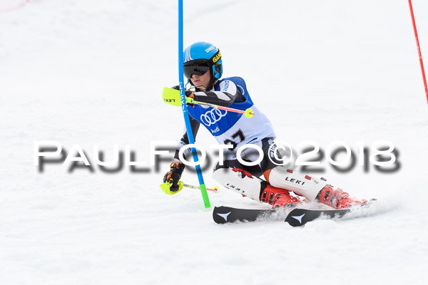Bayerische Schülermeisterschaft Slalom 28.01.2018
