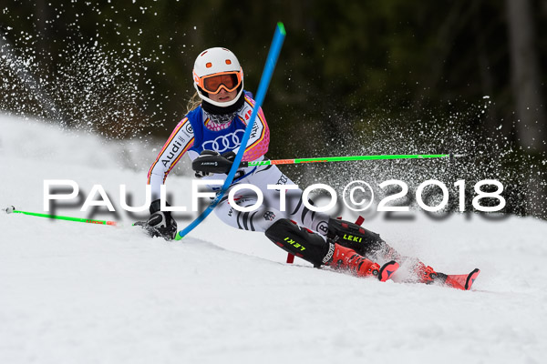 Bayerische Schülermeisterschaft Slalom 28.01.2018