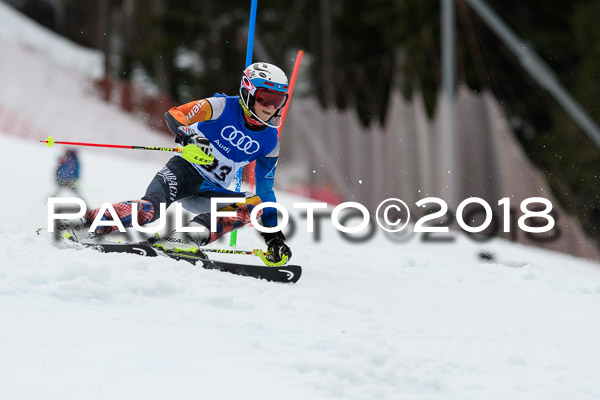 Bayerische Schülermeisterschaft Slalom 28.01.2018