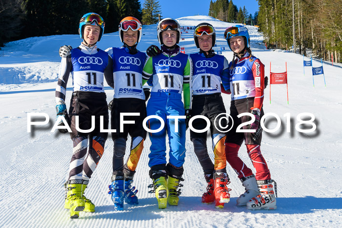Bayerische Schülermeisterschaft Team PSL 29.01.2018