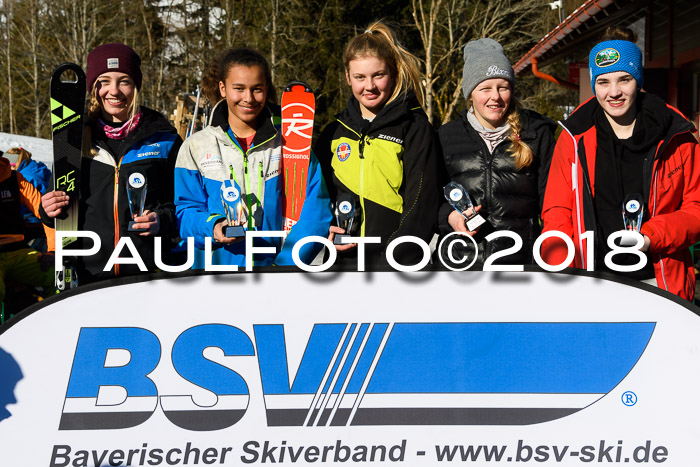 Bayerische Schülermeisterschaft Team PSL 29.01.2018