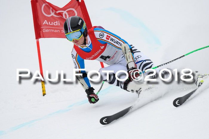 FIS NJR Riesenslalom Herren Lenggries 2.2.2018