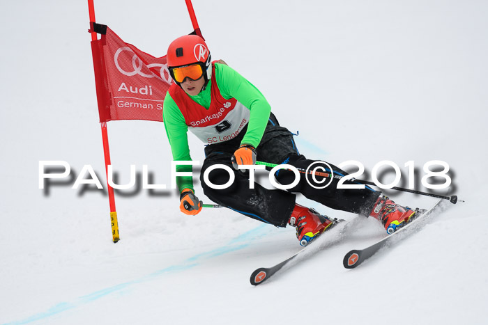 FIS NJR Riesenslalom Herren Lenggries 2.2.2018