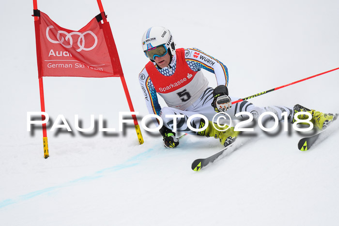 FIS NJR Riesenslalom Herren Lenggries 2.2.2018