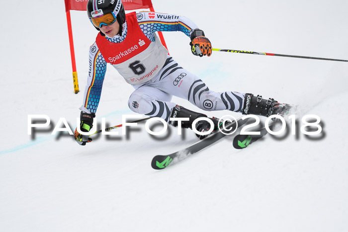 FIS NJR Riesenslalom Herren Lenggries 2.2.2018