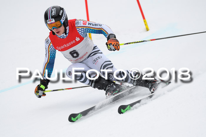 FIS NJR Riesenslalom Herren Lenggries 2.2.2018