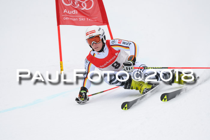 FIS NJR Riesenslalom Herren Lenggries 2.2.2018