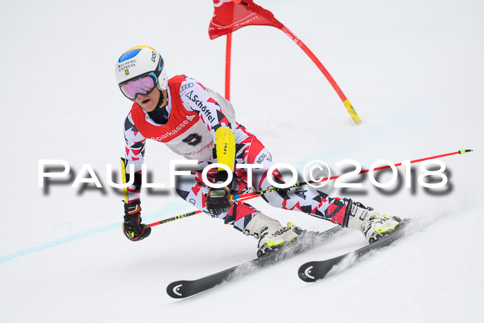 FIS NJR Riesenslalom Herren Lenggries 2.2.2018