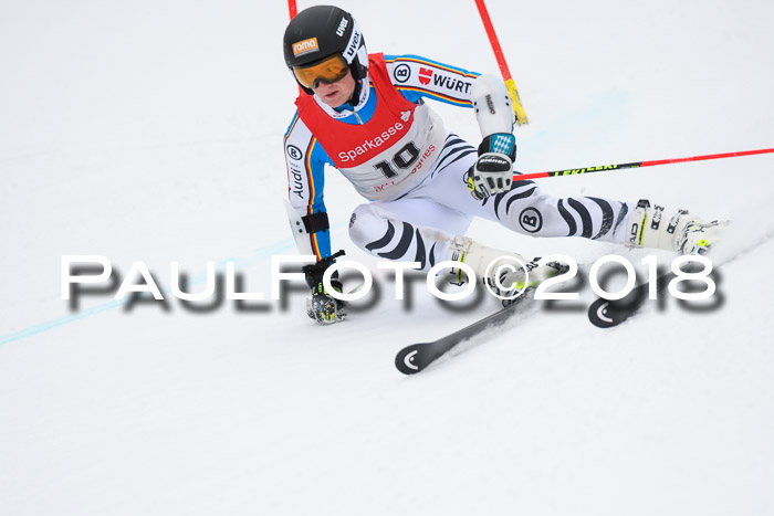 FIS NJR Riesenslalom Herren Lenggries 2.2.2018