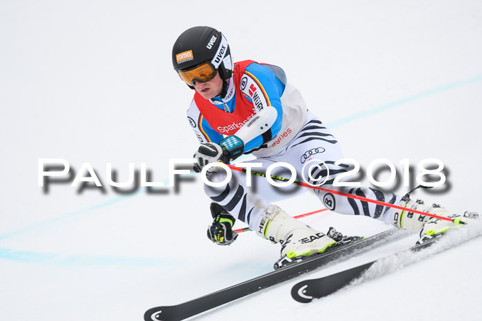 FIS NJR Riesenslalom Herren Lenggries 2.2.2018