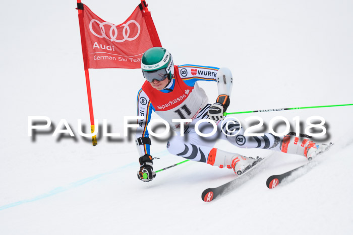 FIS NJR Riesenslalom Herren Lenggries 2.2.2018