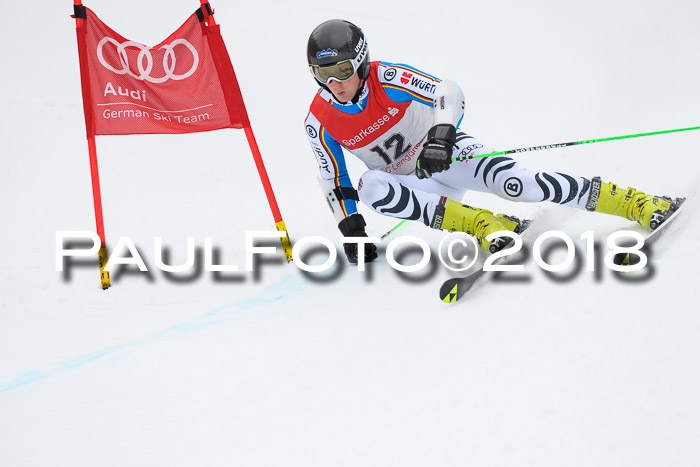 FIS NJR Riesenslalom Herren Lenggries 2.2.2018