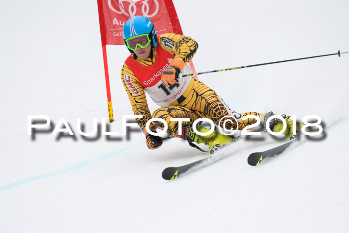 FIS NJR Riesenslalom Herren Lenggries 2.2.2018