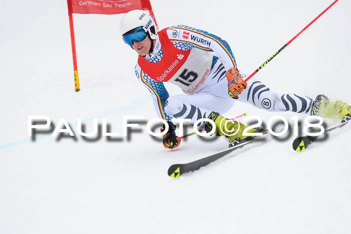 FIS NJR Riesenslalom Herren Lenggries 2.2.2018