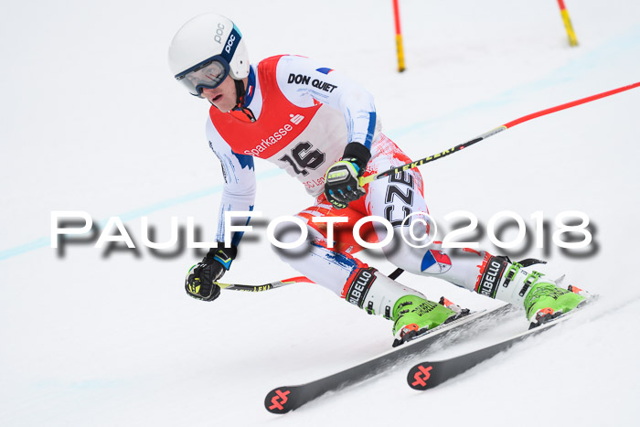 FIS NJR Riesenslalom Herren Lenggries 2.2.2018