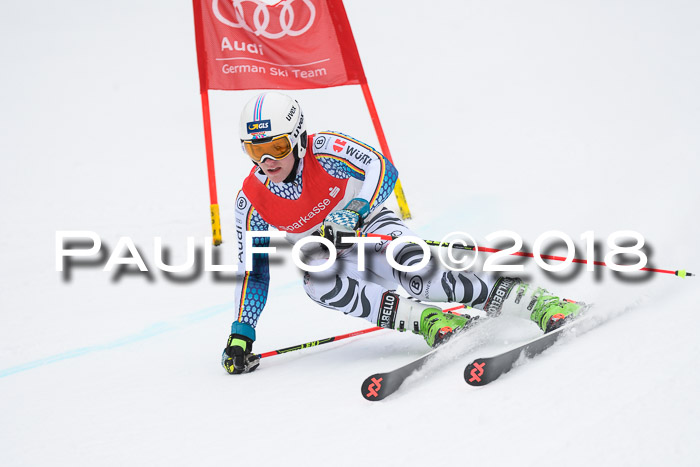 FIS NJR Riesenslalom Herren Lenggries 2.2.2018