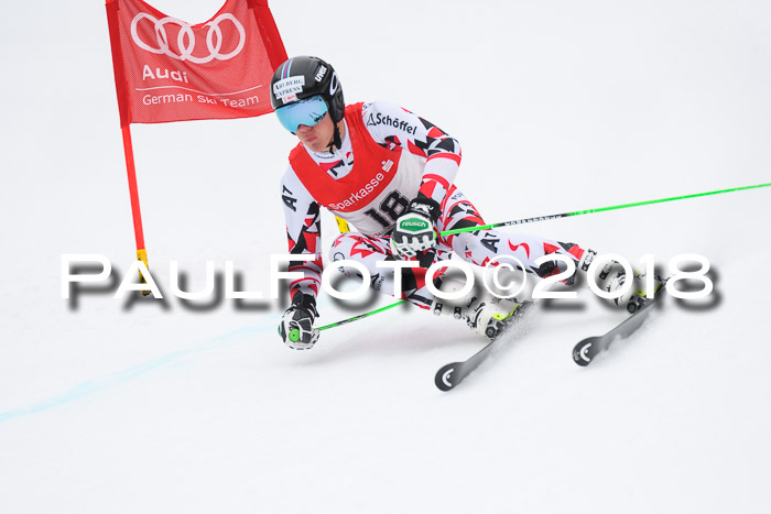 FIS NJR Riesenslalom Herren Lenggries 2.2.2018