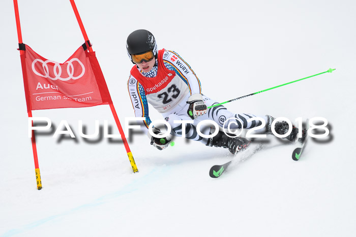 FIS NJR Riesenslalom Herren Lenggries 2.2.2018