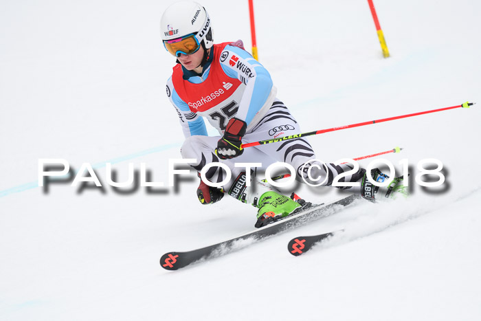 FIS NJR Riesenslalom Herren Lenggries 2.2.2018