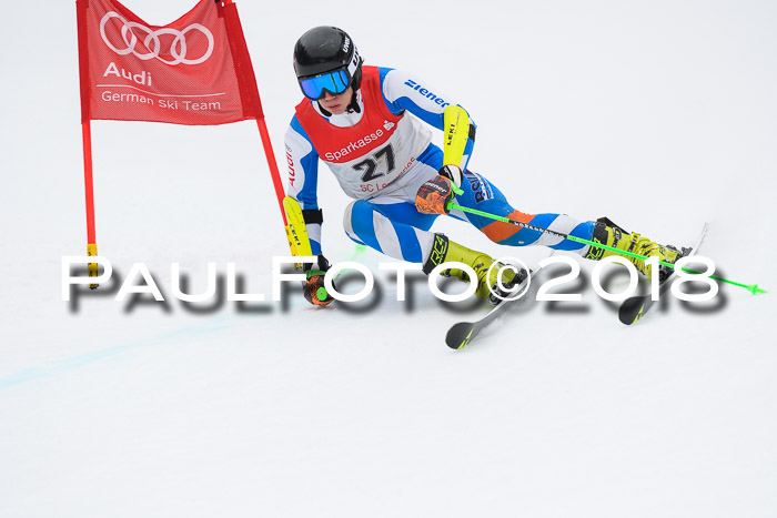 FIS NJR Riesenslalom Herren Lenggries 2.2.2018