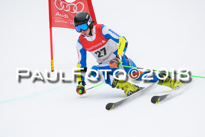 FIS NJR Riesenslalom Herren Lenggries 2.2.2018